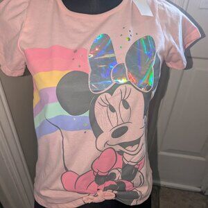 NWT Disney Minnie Mouse Top Tee Girls Size 14-16